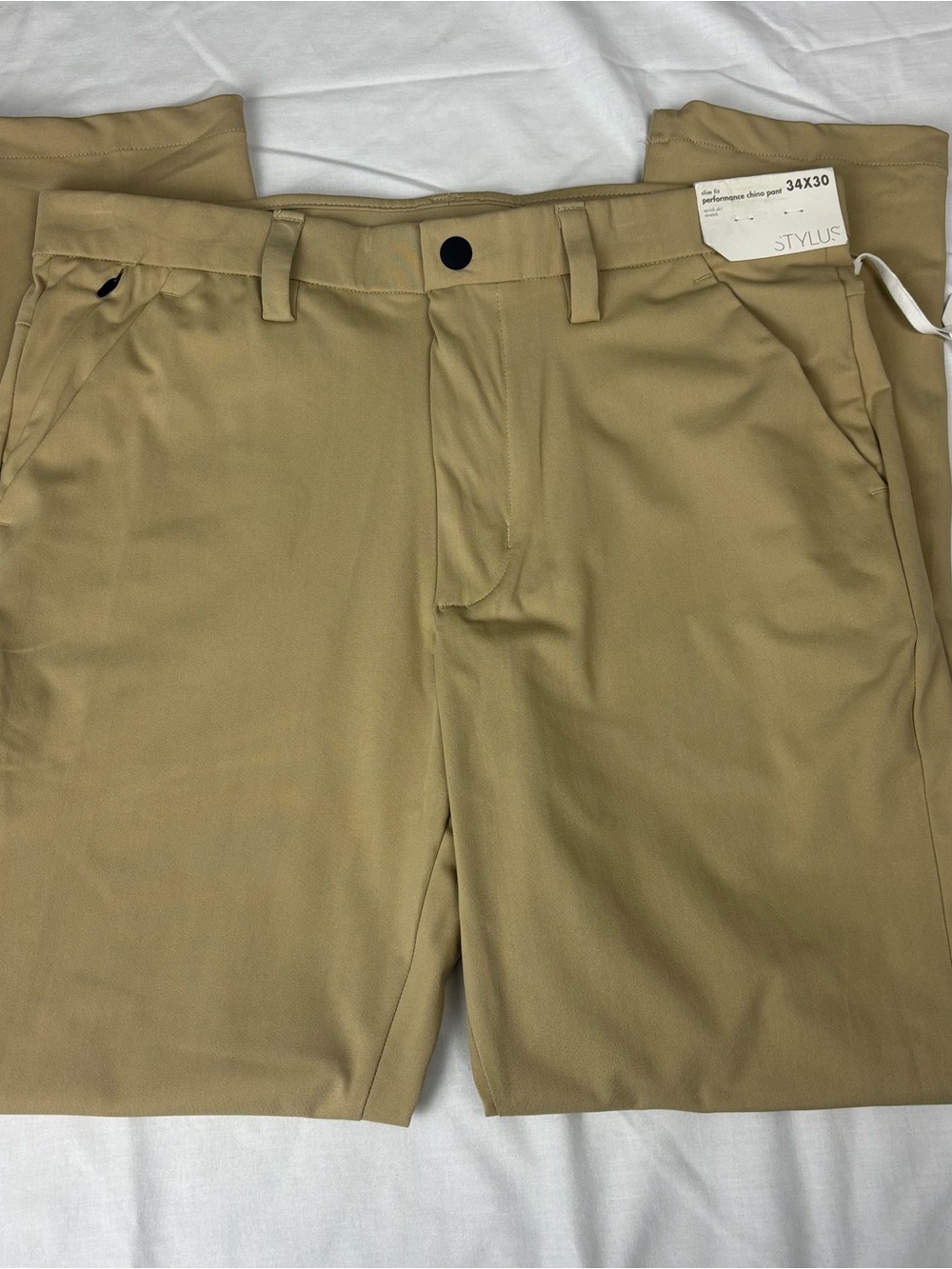 STYLUS Men’s Tan Chino Shorts